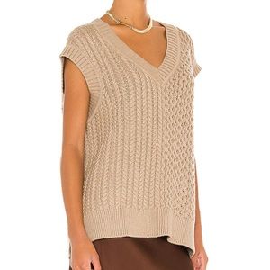Revolve Hara Sweater Vest in Tamarind